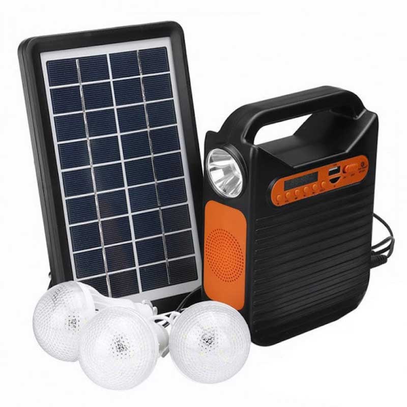 סוללת גיבוי עם מערכת תאורה ניידת ורדיו דגם EP-391