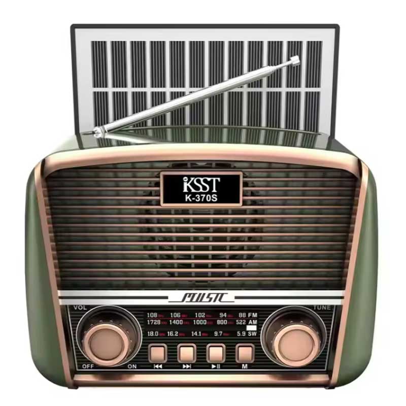 מיני רדיו בעיצוב רטרו K-370S