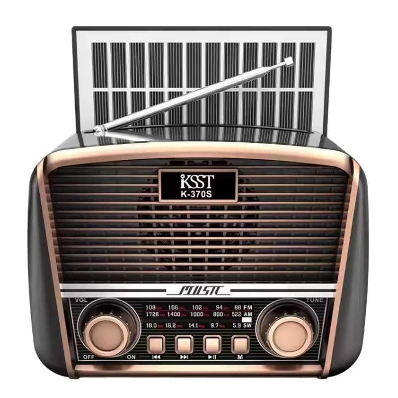 מיני רדיו בעיצוב רטרו K-370S