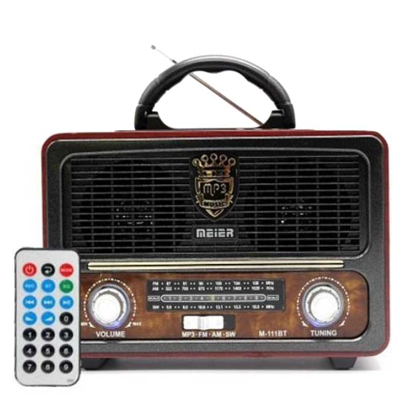 רדיו בלוטוס בעיצוב רטרו M-111BT