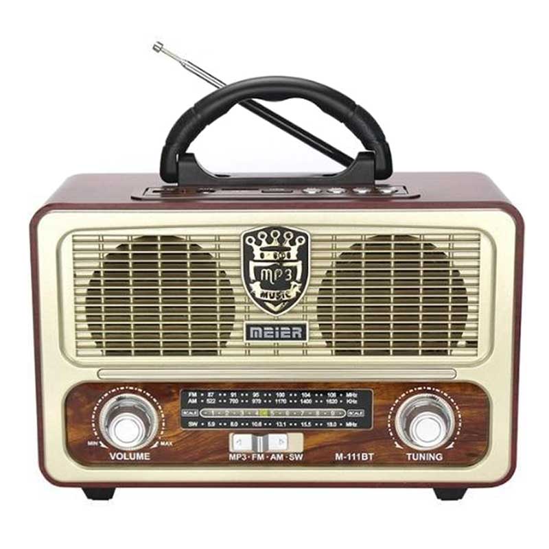 רדיו בלוטוס בעיצוב רטרו M-111BT