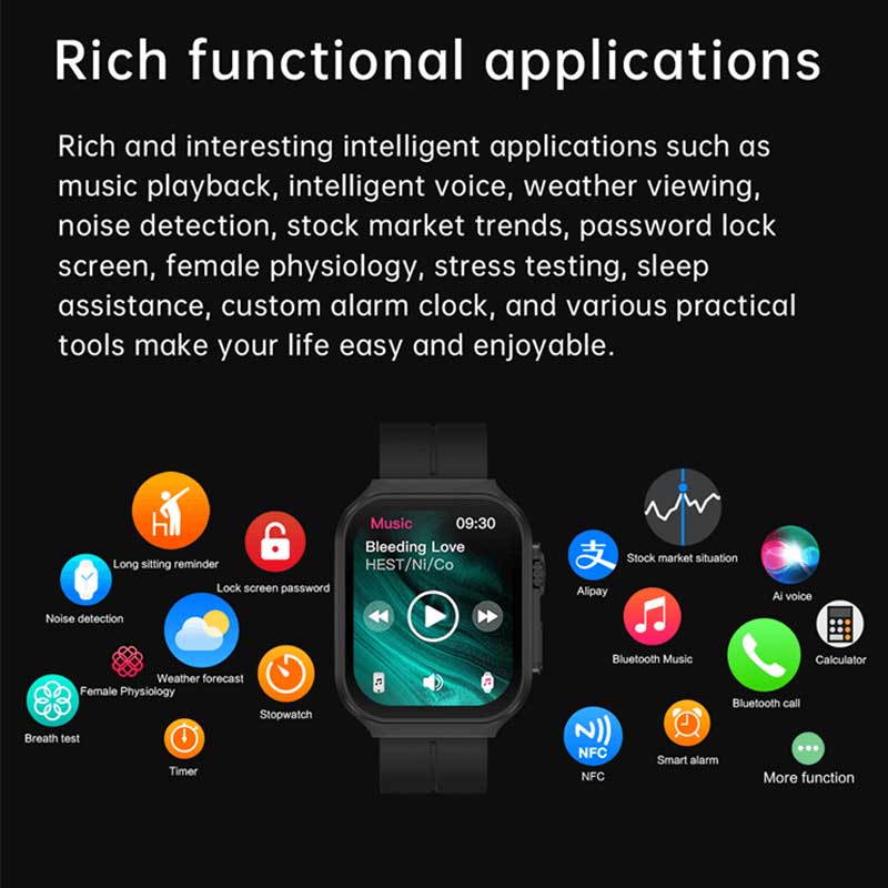 שעון חכם OA88 מסך 49 מ"מ