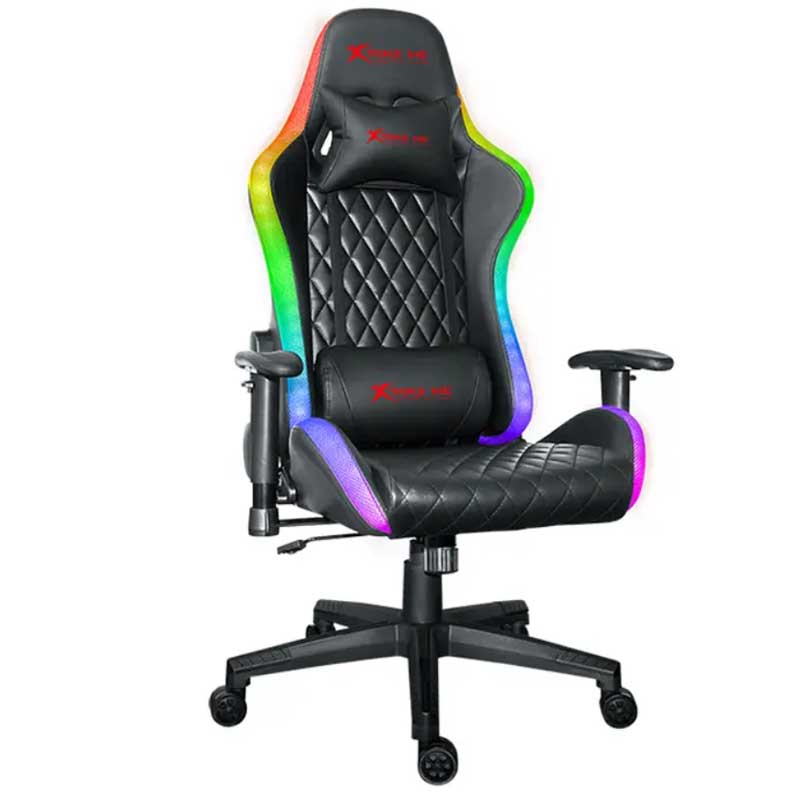 כיסא גיימינג עם תאורת RGB XtrikeMe