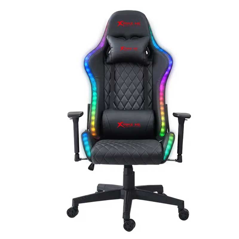 כיסא גיימינג עם תאורת RGB XtrikeMe