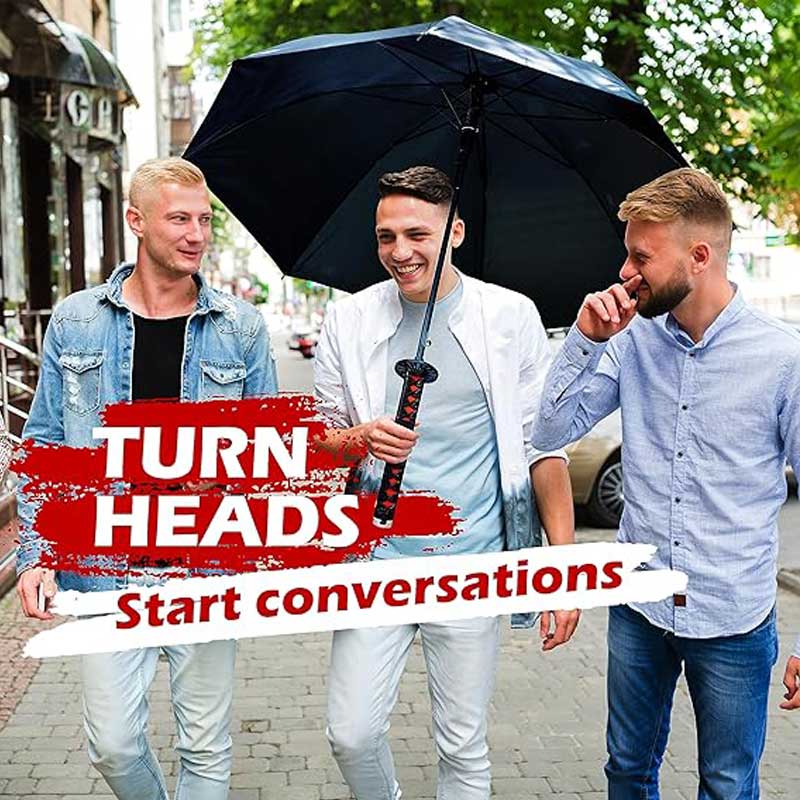 מטריה בעיצוב חרב סמוראי