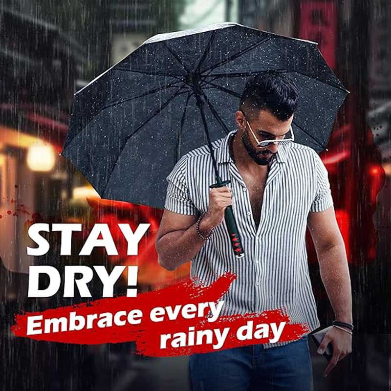 מטריה בעיצוב חרב סמוראי