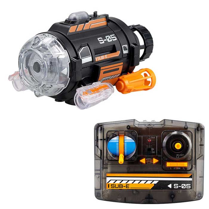 צוללת לאקווריום עם שלט רחוק