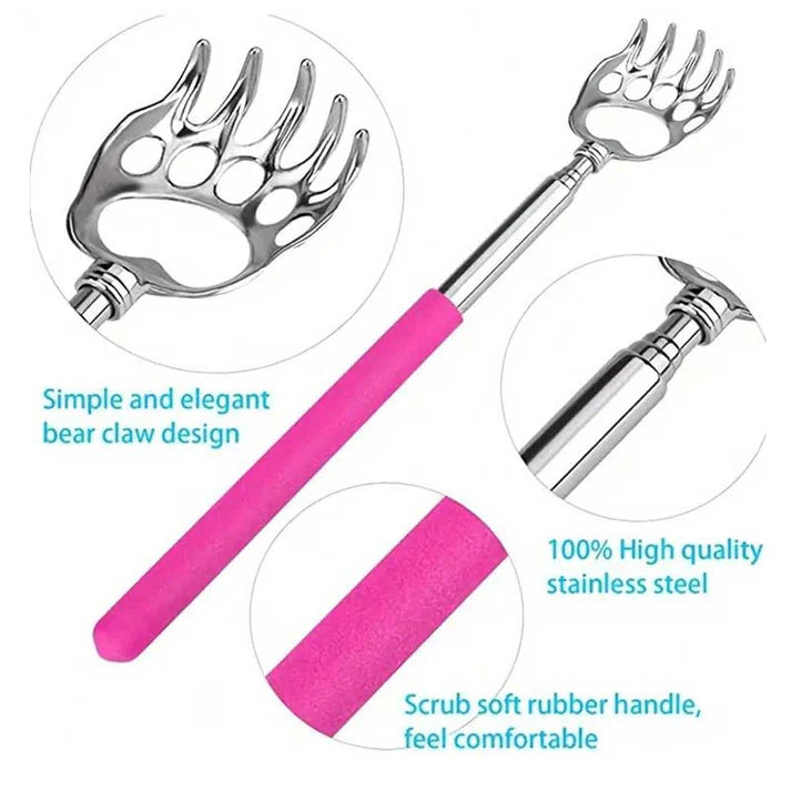 מגרד גב טלסקופי יד חתול