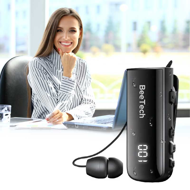 אוזניית קליפס בלוטוס