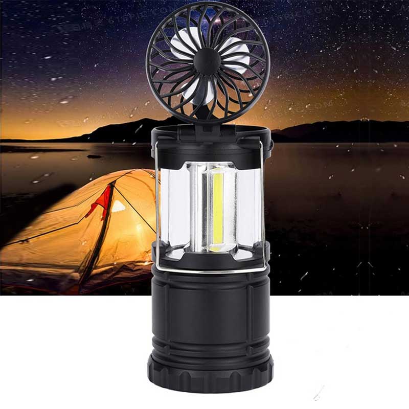 תאורת חירום עששית עם מאוורר