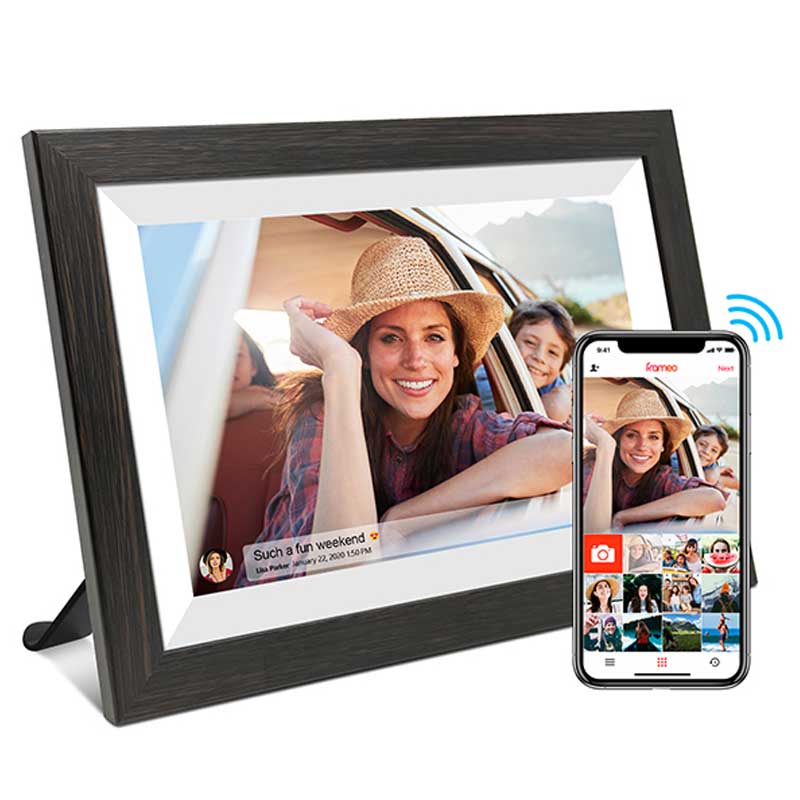 מסגרת תמונה דיגיטלית 10.1 אינץ WiFi זיכרון 16GB