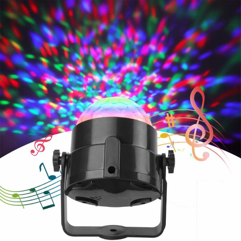 רמקול דיסקו מחליף צבעים בחיבור USB