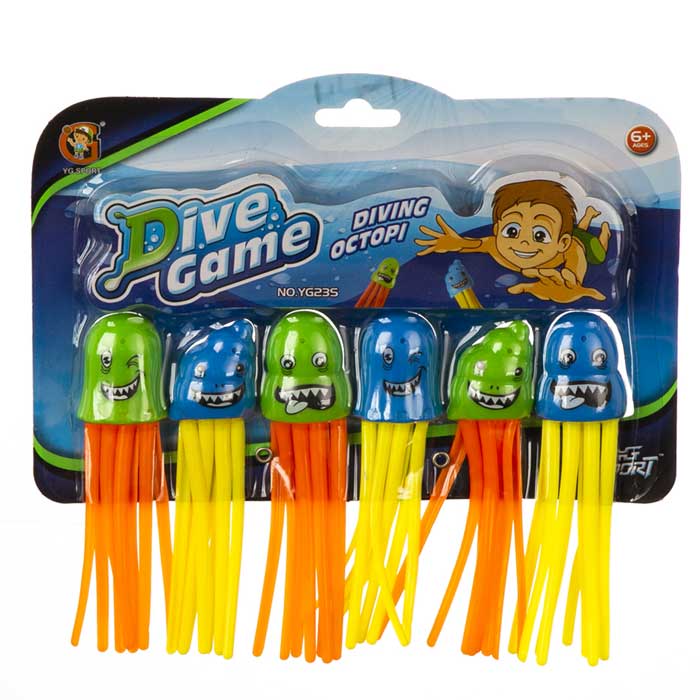 משחקי צלילה לילדים תמנונים