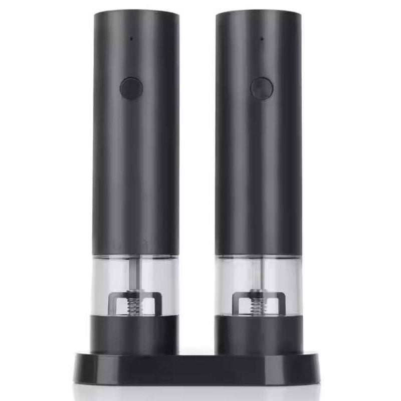 זוג מטחנות מלח פלפל חשמליות