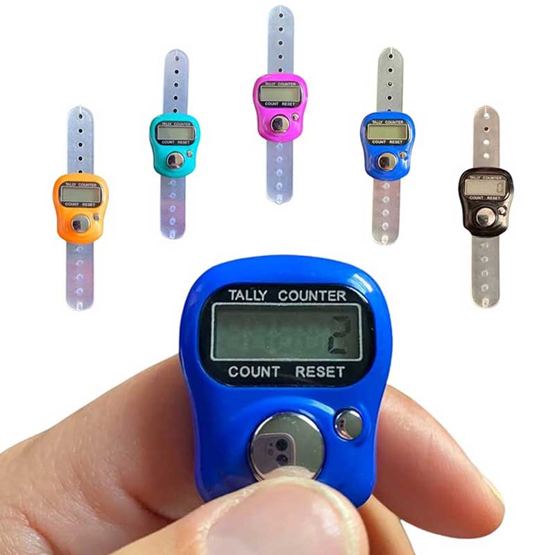 מונה סטופר דיגיטלי לאצבע