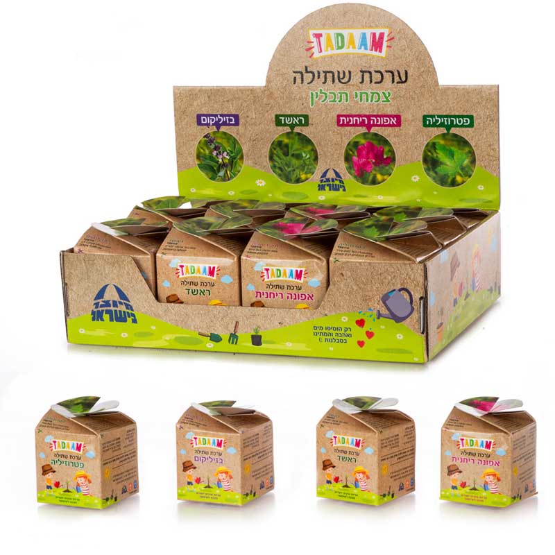 ערכת שתילה מדליקה לצמחי תבלין