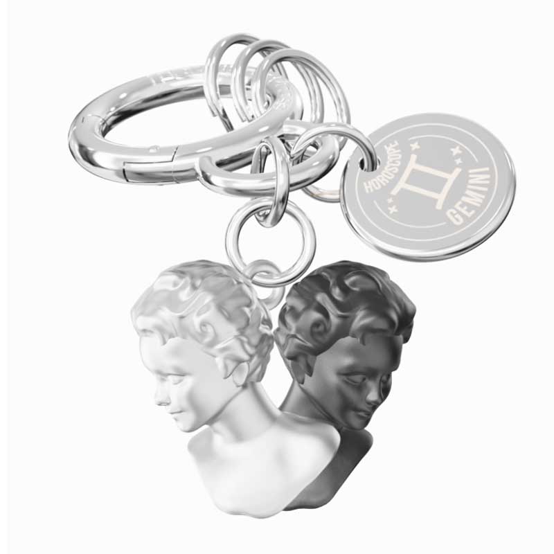 מחזיק מפתחות למזל תאומים