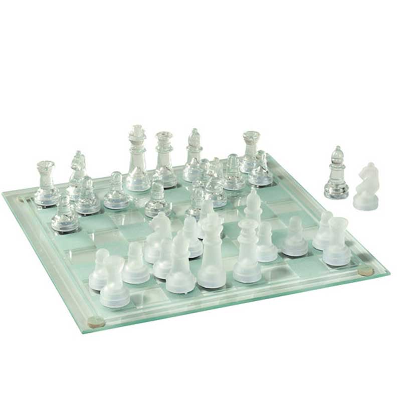 לוח שחמט זכוכית