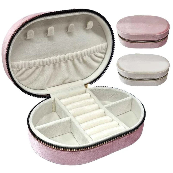 מיני קופסת תכשיטים אליפסה