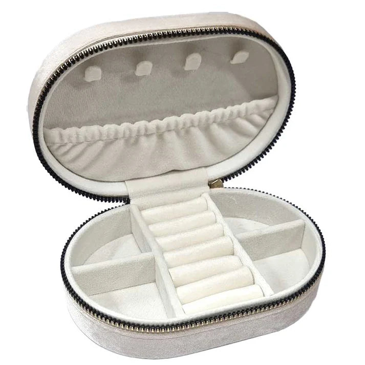 מיני קופסת תכשיטים אליפסה