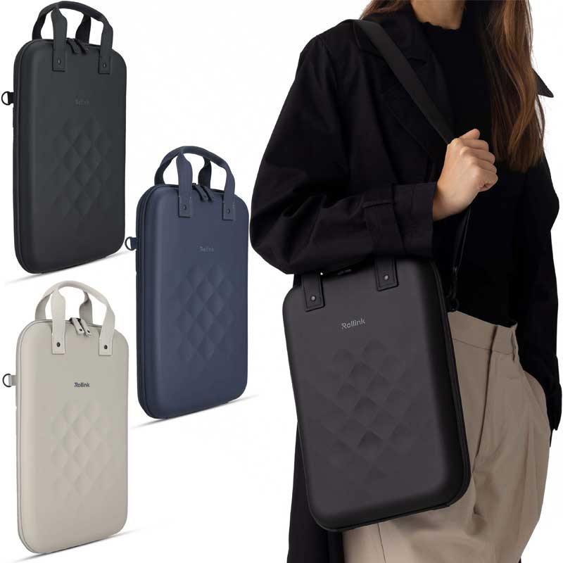 תיק קשיח למחשב נייד Rollink Laptop Case Go