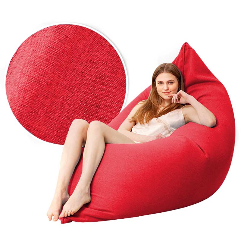 פוף כרית ענק - אדום