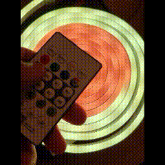 פס תאורת לד Neon מטר עם שלט ואפליקציה