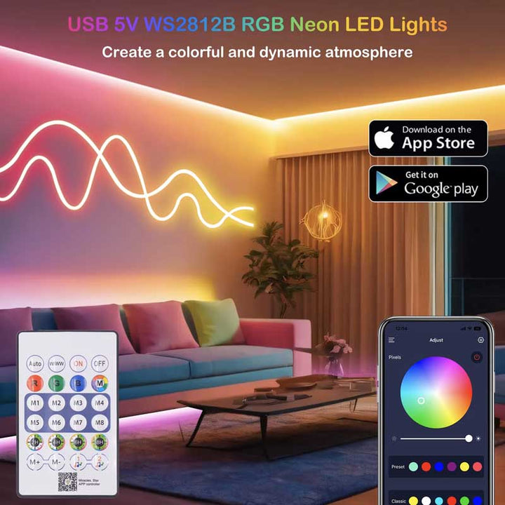 פס לדים עם אפליקציה