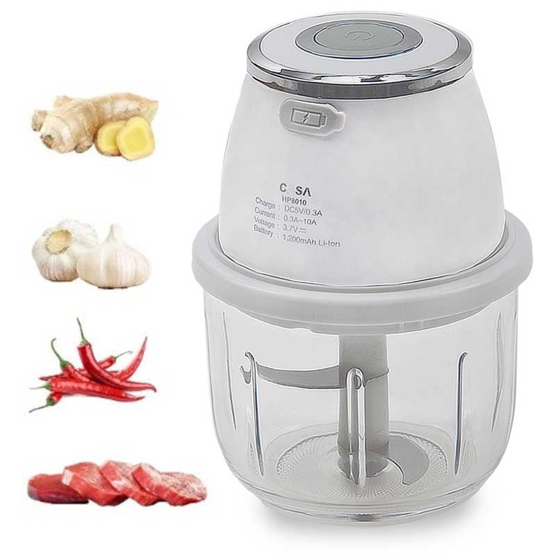 מיני קוצץ ירקות חשמלי נטען