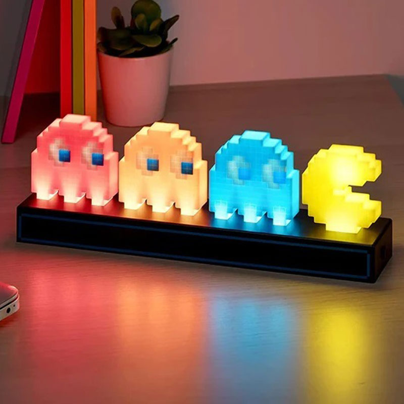 מנורת Pac-Man והרוחות - נוסטלגיה מאירה לכל חדר