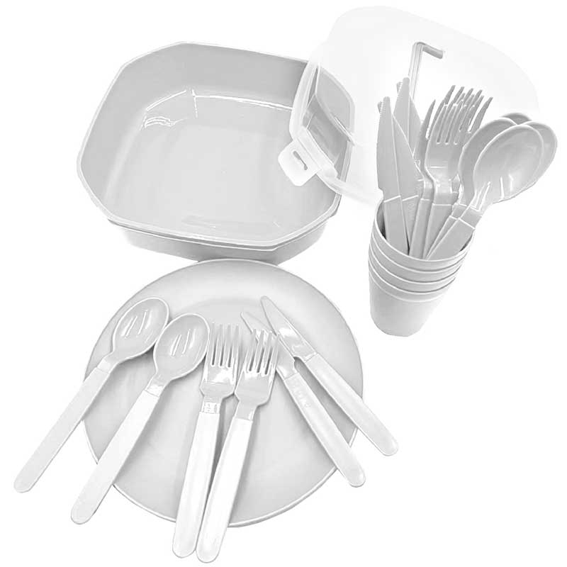 סט כלי אוכל 6 סועים