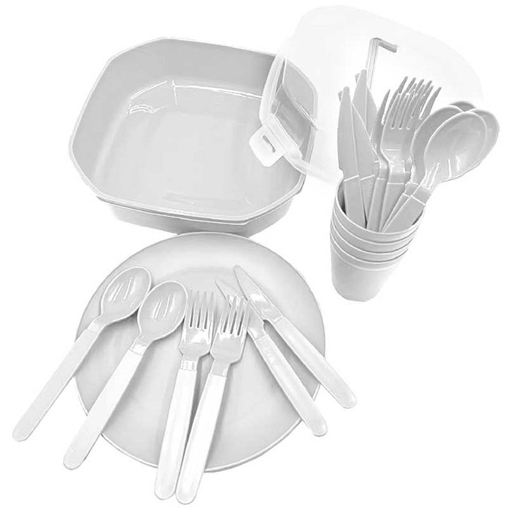 סט כלי אוכל 6 סועים