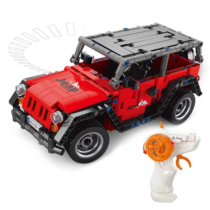 ג'יפ להרכבה על שלט רחוק Jeap מבית Pingao Blocks