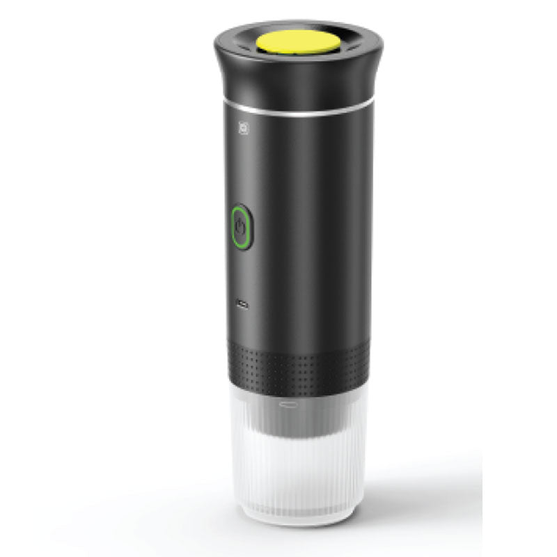 מכונת אספרסו ניידת שחורה