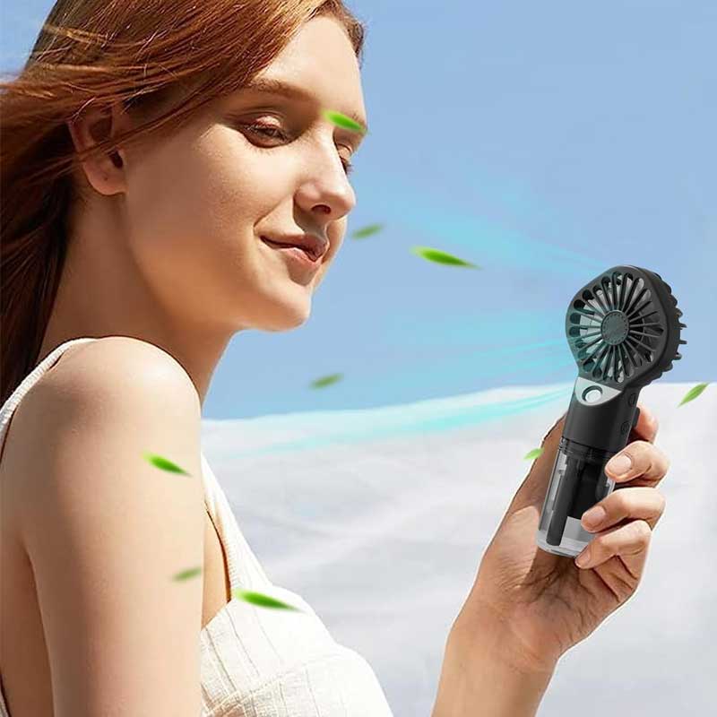 מיני מאוורר ידני נטען