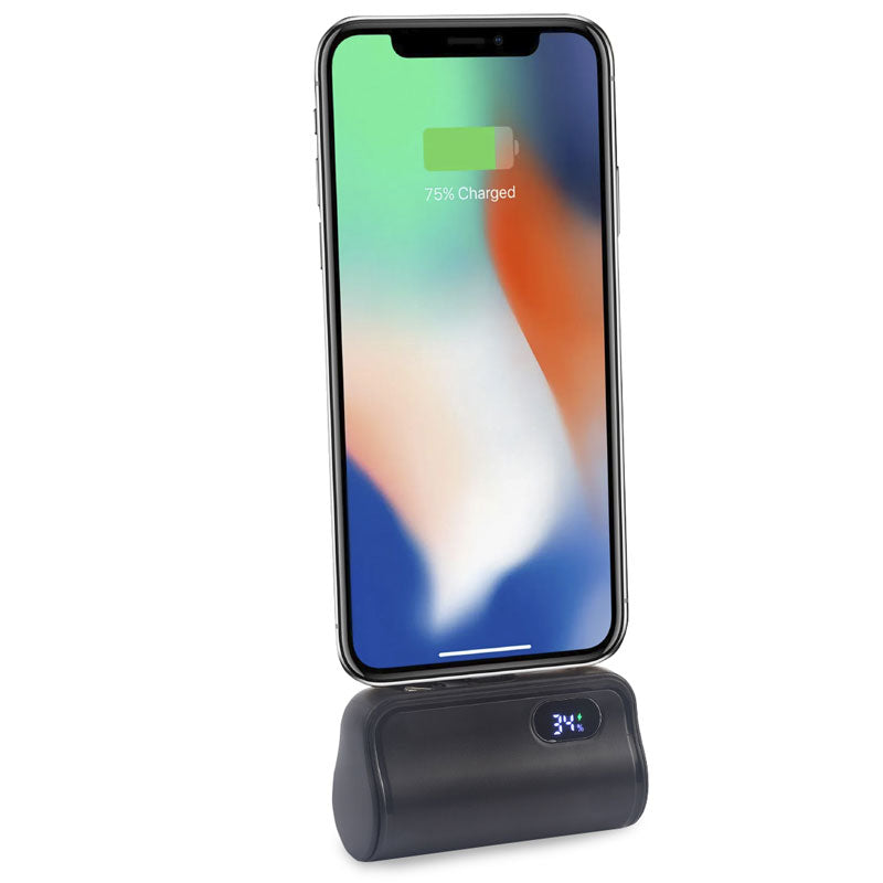 סוללה נטענת קומפקטית 5000mAh עם חיבור כפול