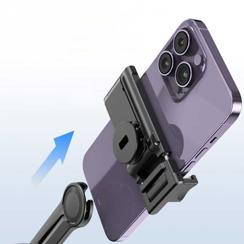 חצובה לסמארטפון עם מצלמת AI למעקב תנועה