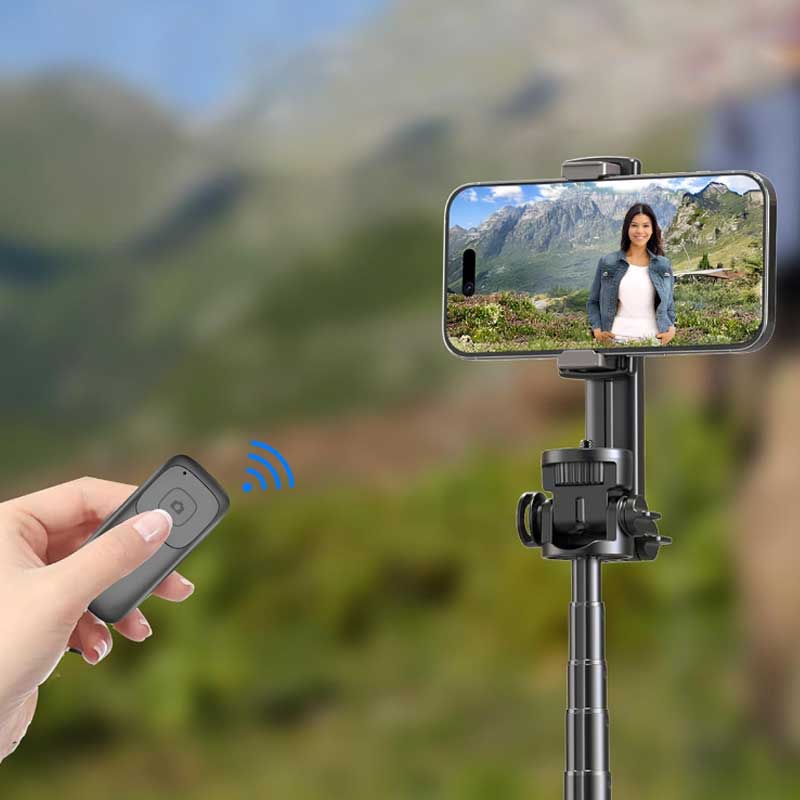 חצובה לסמארטפון עם מצלמת AI למעקב תנועה