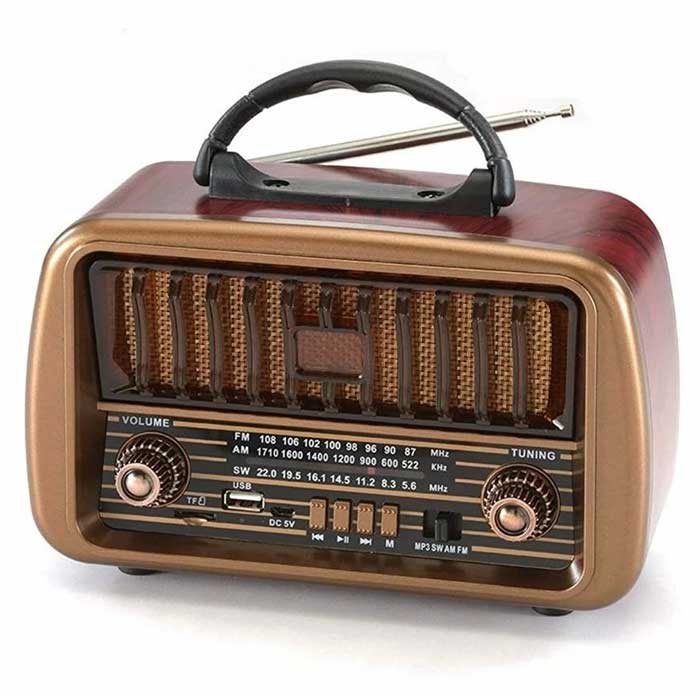 רדיו בעיצוב רטרו