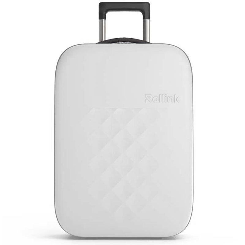 מזוודה מתקפלת עליה למטוס 21" הדקה בעולם Rollink לבן צח