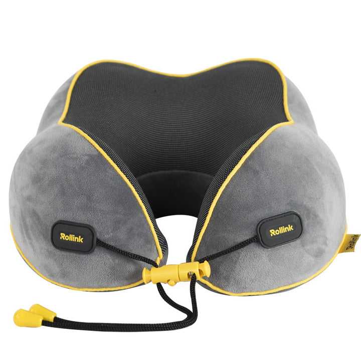 כרית צוואר אפקט זיכרון מבית Rollink עם נרתיק נשיאה