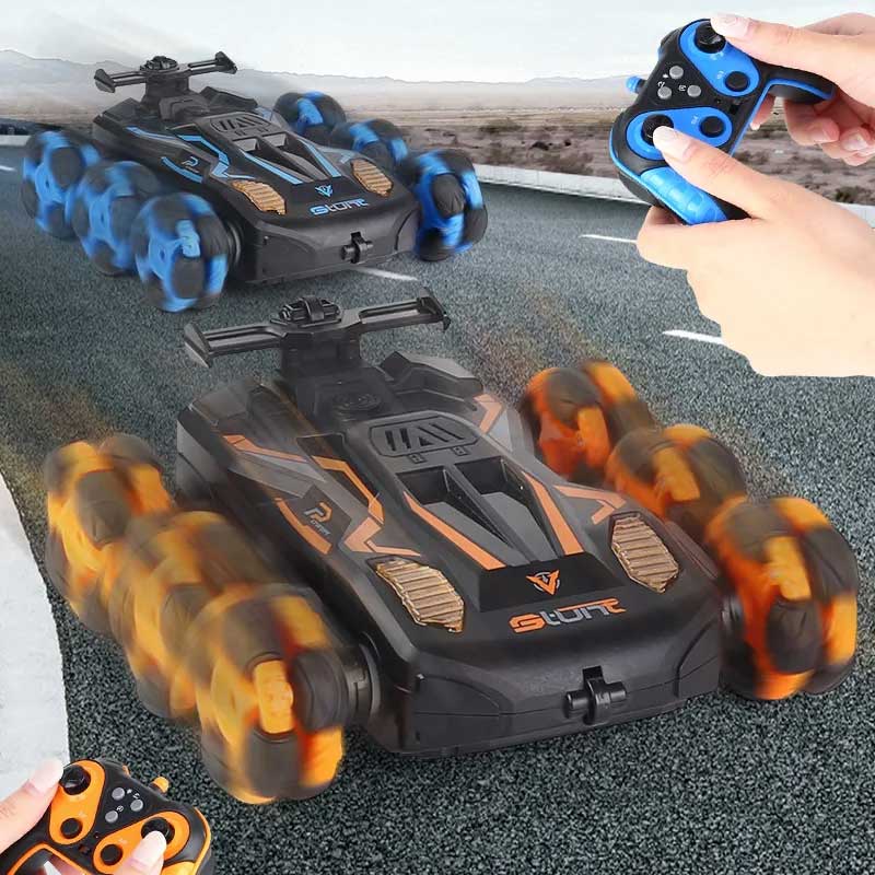 מכונית על שלט 6 גלגלים