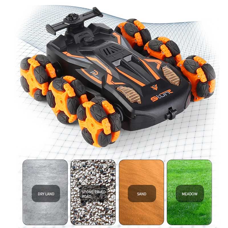 מכונית על שלט 6 גלגלים