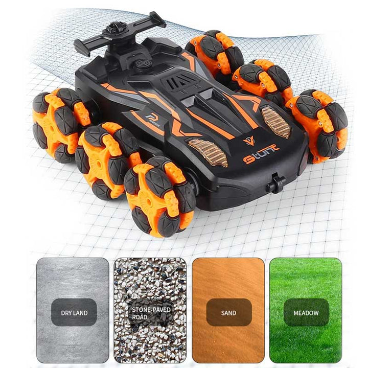 מכונית על שלט 6 גלגלים