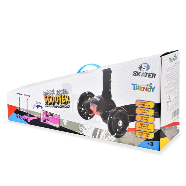 קורקינט לילדים 3 גלגלים Maxi Cool SKATER