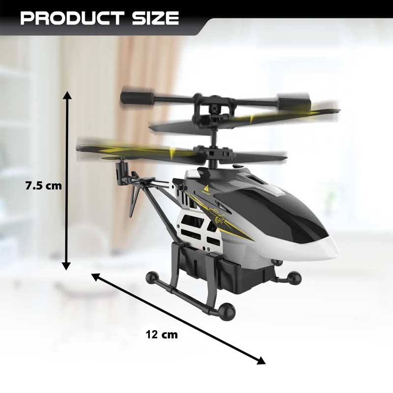 מיני מסוק על שלט מידות