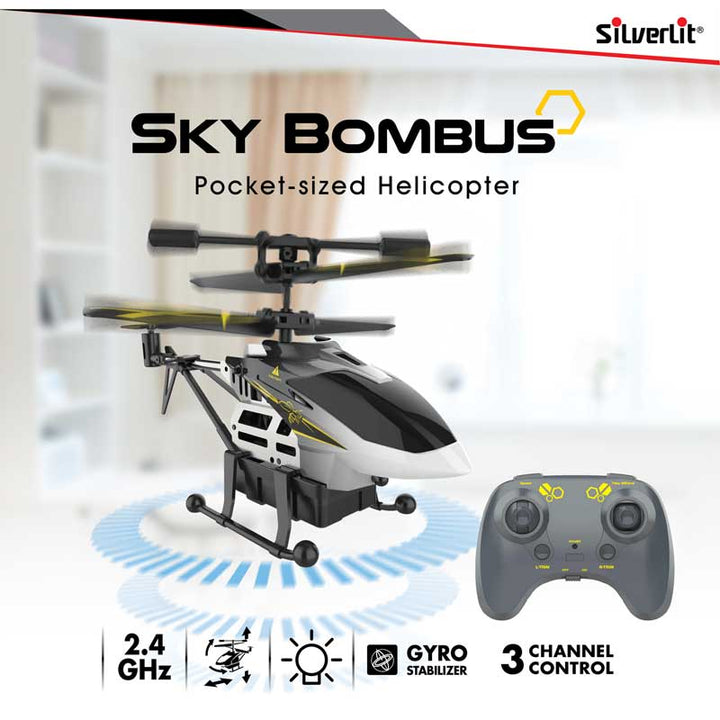 מסוק על שלט עם שמירת גובה