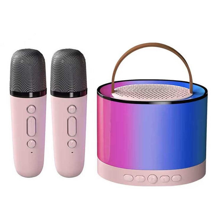 רמקול קריוקי עם 2 מיקרופונים אלחוטיים