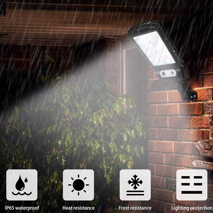 תאורה סולארית לקיר