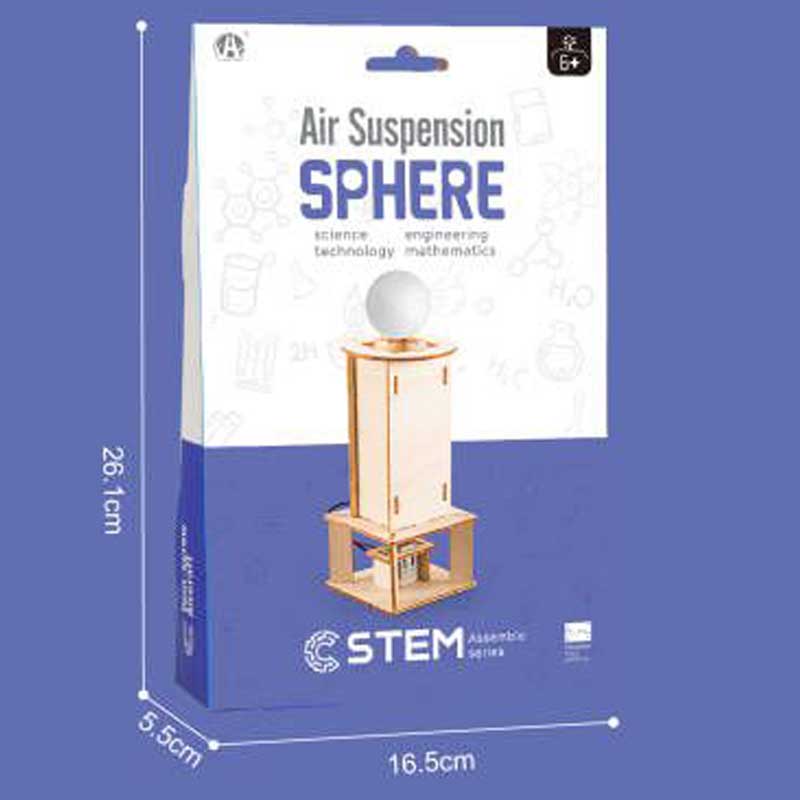 מגדל כדור מרחף להרכבה עצמית מבית STEM